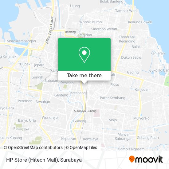 HP Store (Hitech Mall) map