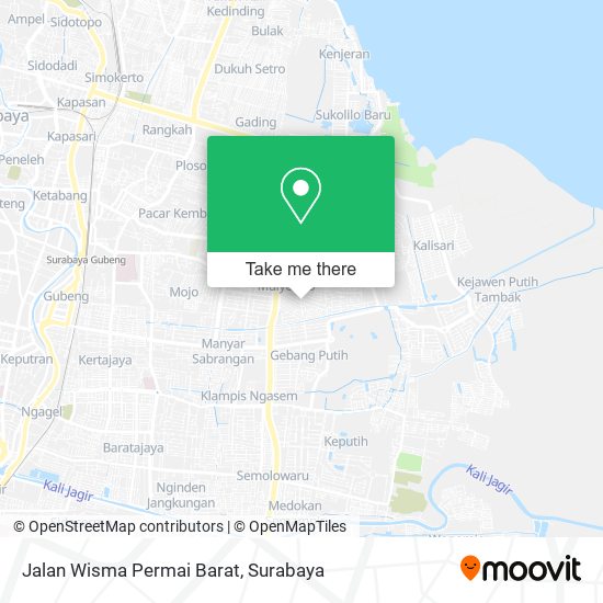 Jalan Wisma Permai Barat map