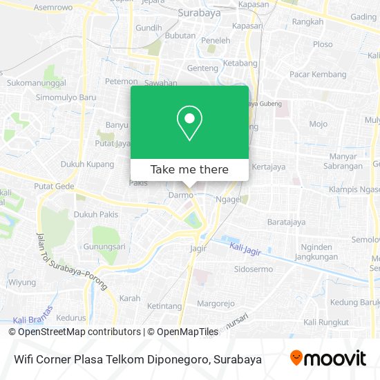 Wifi Corner Plasa Telkom Diponegoro map