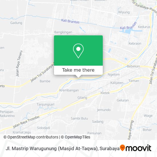 Jl. Mastrip Warugunung (Masjid At-Taqwa) map