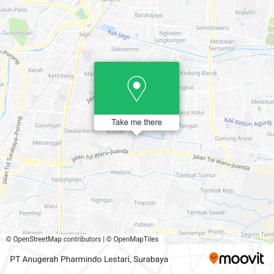 PT Anugerah Pharmindo Lestari map