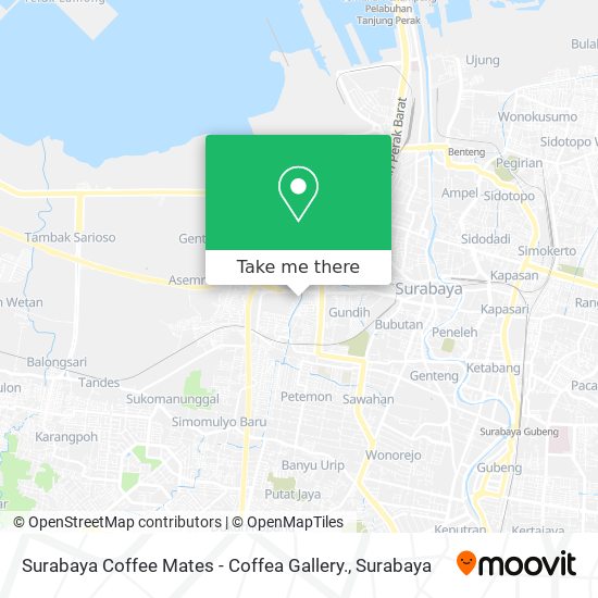Surabaya Coffee Mates - Coffea Gallery. map