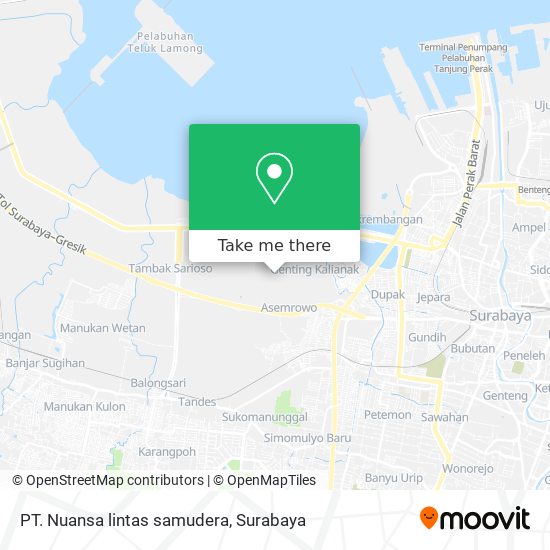 PT. Nuansa lintas samudera map