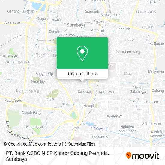 PT. Bank OCBC NISP Kantor Cabang Pemuda map