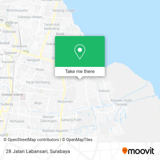 28 Jalan Labansari map