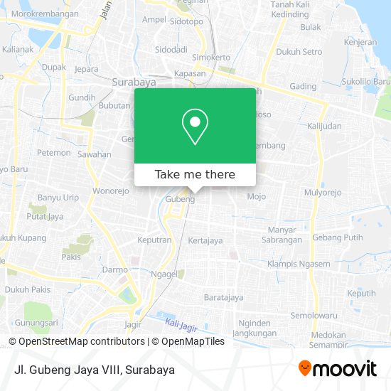 Jl. Gubeng Jaya VIII map