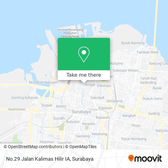 No.29 Jalan Kalimas Hilir IA map