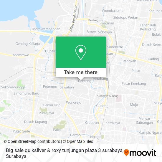 Big sale quiksilver & roxy tunjungan plaza 3 surabaya map