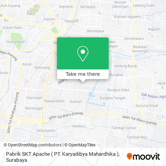 Pabrik SKT Apache ( PT. Karyadibya Mahardhika ) map