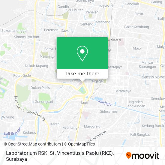 Laboratorium RSK. St. Vincentius a Paolu (RKZ) map