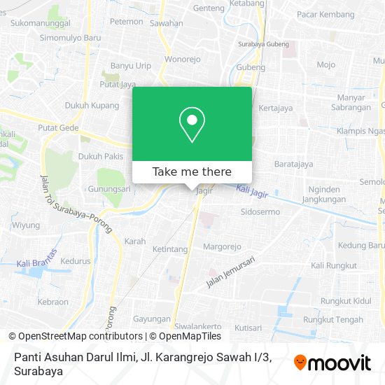Panti Asuhan Darul Ilmi, Jl. Karangrejo Sawah I / 3 map