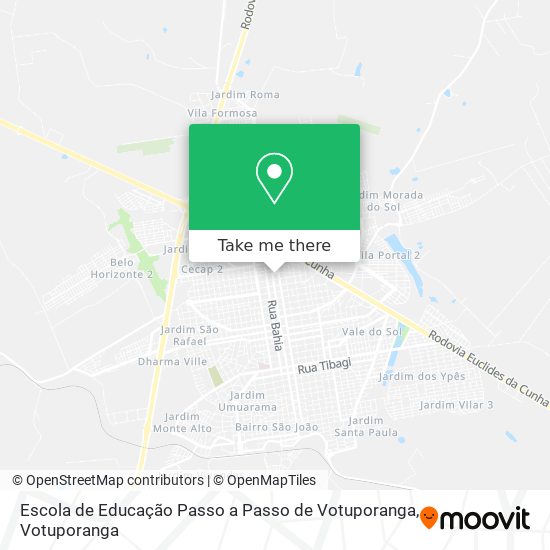 Escola de Educação Passo a Passo de Votuporanga map