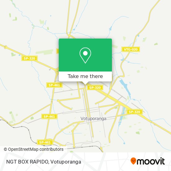 Mapa NGT BOX RAPIDO