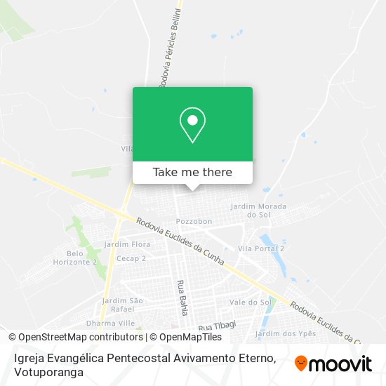 Igreja Evangélica Pentecostal Avivamento Eterno map