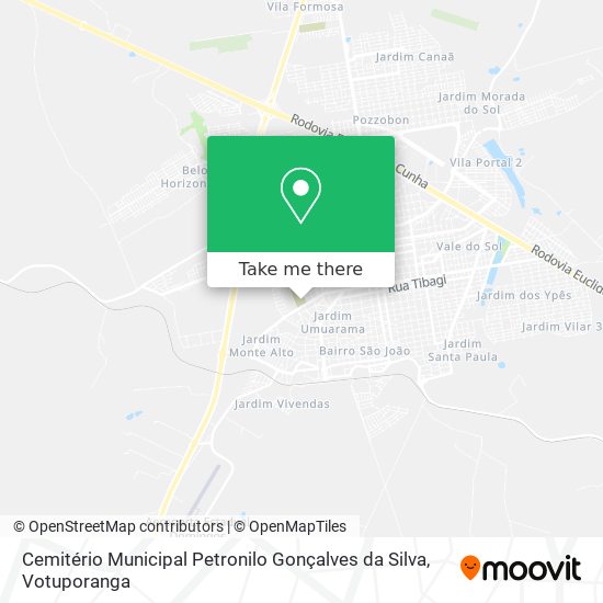 Cemitério Municipal  Petronilo Gonçalves da Silva map