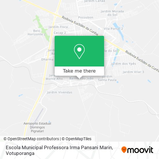 Escola Municipal Professora Irma Pansani Marin map