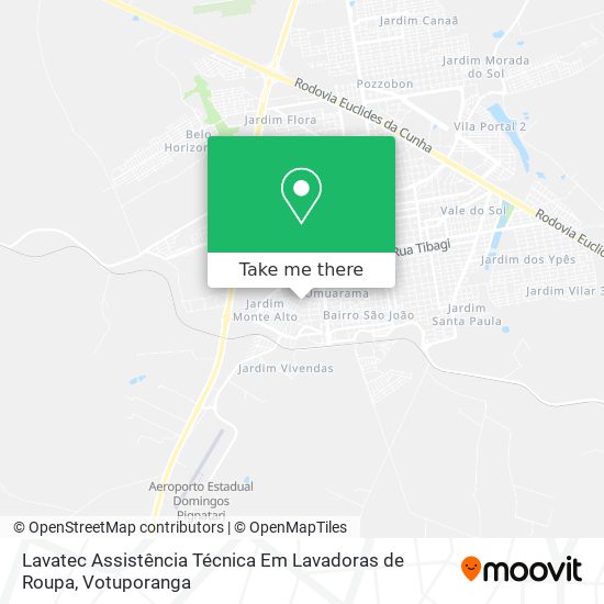 Lavatec Assistência Técnica Em Lavadoras de Roupa map