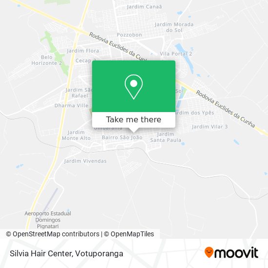 Silvia Hair Center map