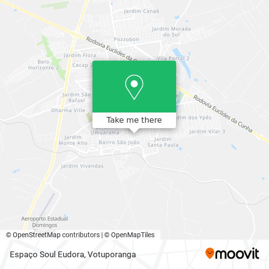 Espaço Soul Eudora map