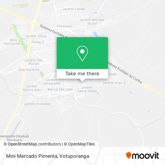 Mini Mercado Pimenta map