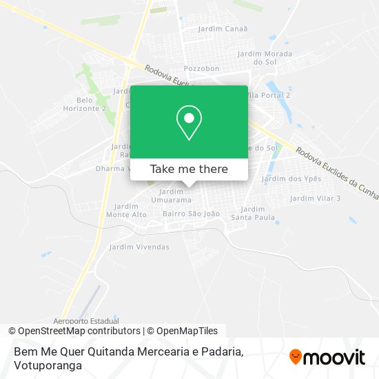 Bem Me Quer Quitanda Mercearia e Padaria map