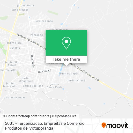 5005 - Terceirizacao, Empreitas e Comercio Produtos de map