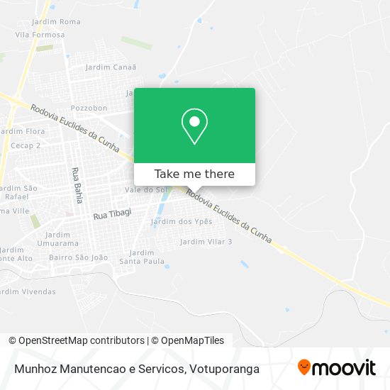 Mapa Munhoz Manutencao e Servicos