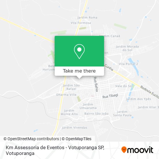 Km Assessoria de Eventos - Votuporanga SP map