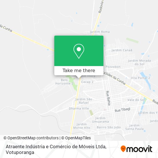 Mapa Atraente Indústria e Comércio de Móveis Ltda