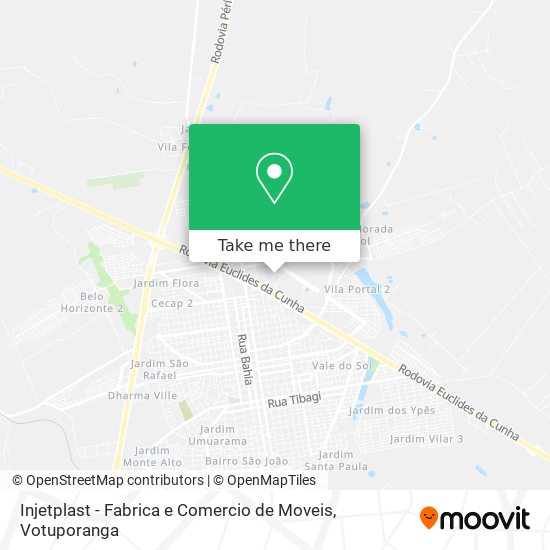 Injetplast - Fabrica e Comercio de Moveis map