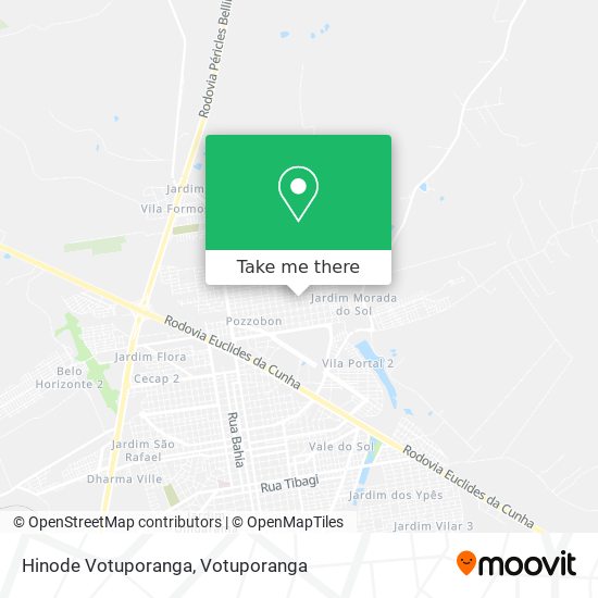 Hinode Votuporanga map