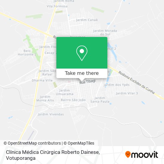 Clínica Médica Cirúrgica Roberto Dainese map
