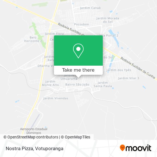 Mapa Nostra Pizza