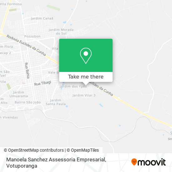 Mapa Manoela Sanchez Assessoria Empresarial