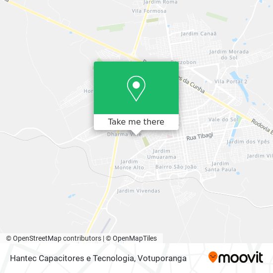 Mapa Hantec Capacitores e Tecnologia