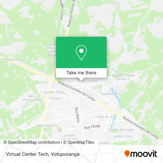 Virtual Center Tech map