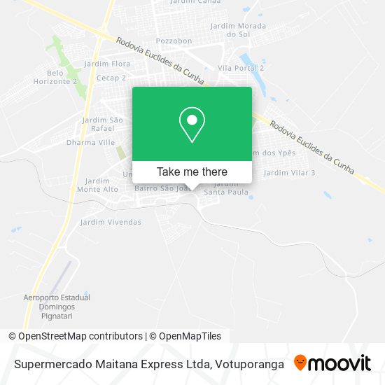 Supermercado Maitana Express Ltda map