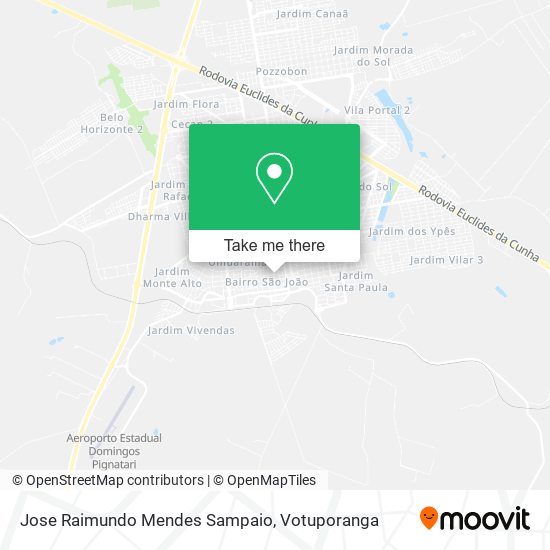 Mapa Jose Raimundo Mendes Sampaio