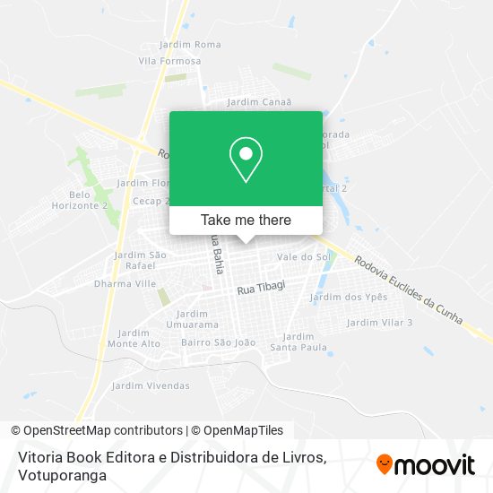 Vitoria Book Editora e Distribuidora de Livros map