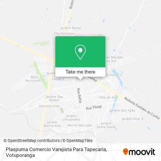 Plaspuma Comercio Varejista Para Tapecaria map