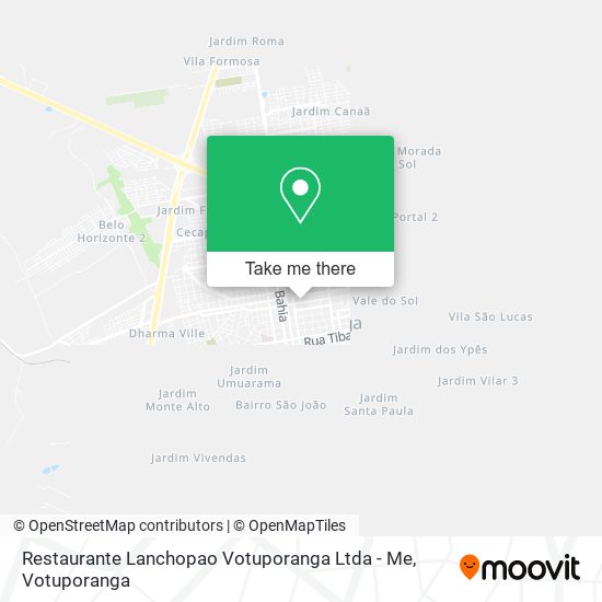 Restaurante Lanchopao Votuporanga Ltda - Me map