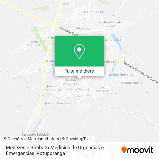 Menezes e Bimbato Medicina de Urgencias e Emergencias map