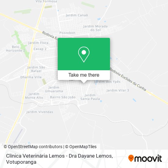 Clínica Veterinária Lemos - Dra Dayane Lemos map