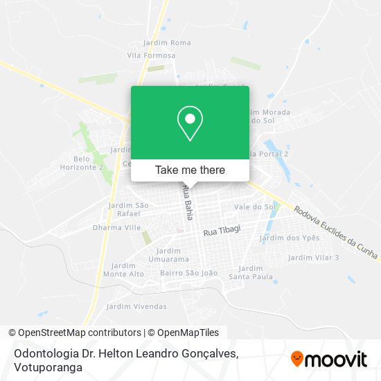 Odontologia Dr. Helton Leandro Gonçalves map