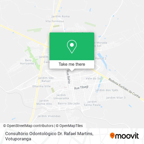 Consultório Odontológico Dr. Rafael Martins map