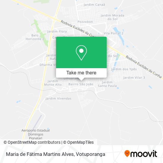 Maria de Fátima Martins Alves map