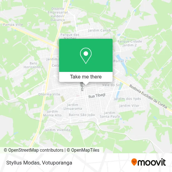 Styllus Modas map