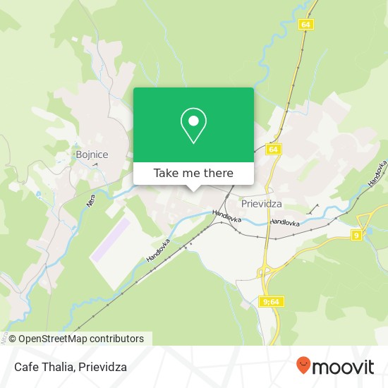 Cafe Thalia map