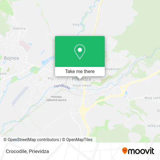 Coccodrillo map