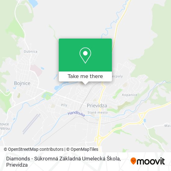 Diamonds - Súkromná Základná Umelecká Škola map